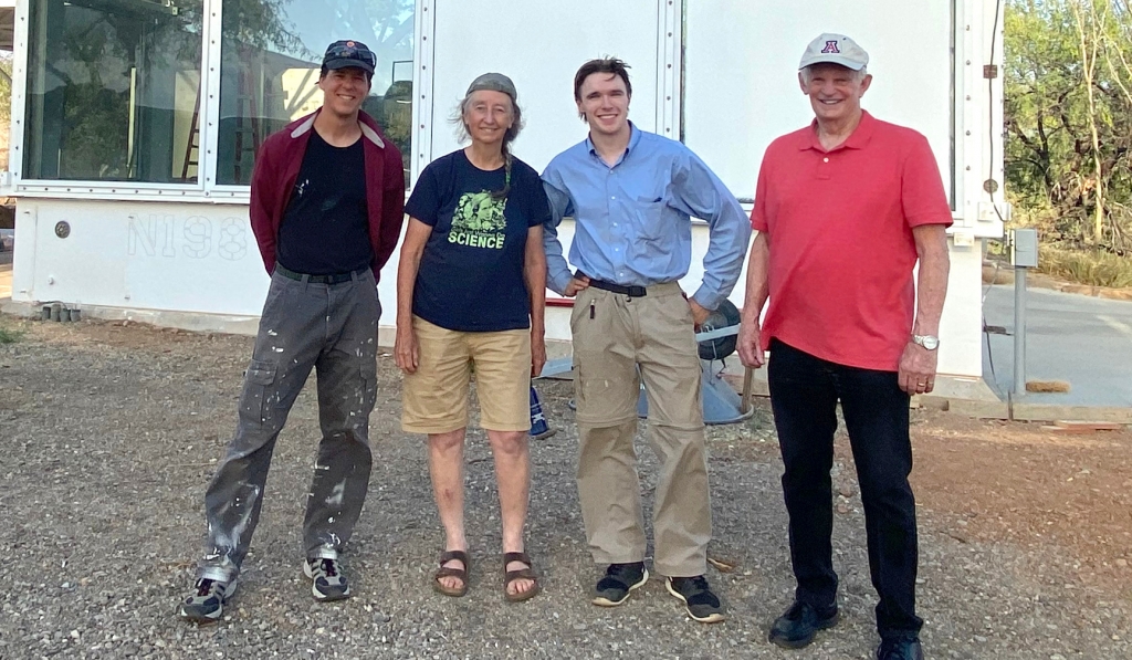 Kai Staats, Linda Leigh, Trenton Kenney, Douglas May at SAM, Biosphere 2