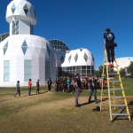 Group photo at the close of the Analog Astronaut Conference 2022, Biosphere 2