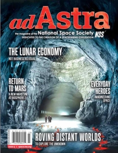 adAstra Magazine features SAM at Biosphere 2 - AA 2022-3