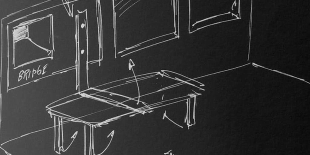 Sketch of the surgical bay at SAM