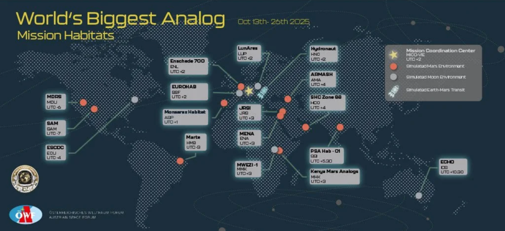 World's Biggest Analog map