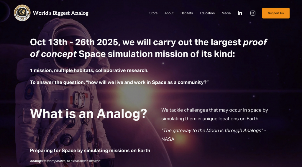 World's Biggest Analog